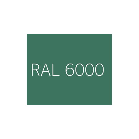 130 mm Zelený ohýbaný hliníkový parapet RAL 6000