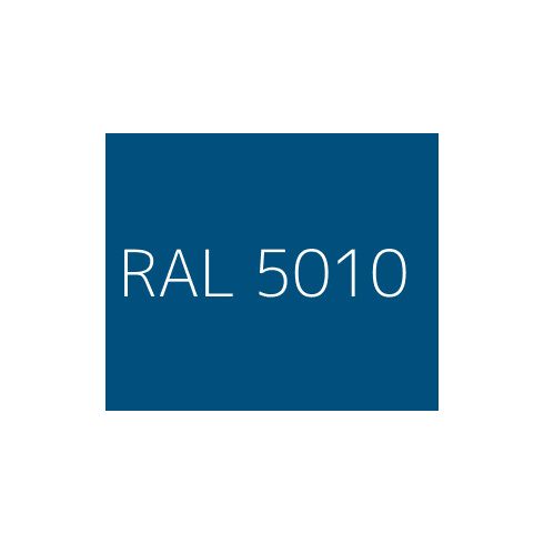 090 mm široká Modrá ohýbaná hliníková parapet RAL 5010