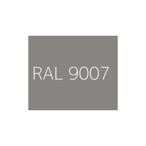 090 mm široká Tmavostrieborná ohýbaná hliníková parapet RAL 9007